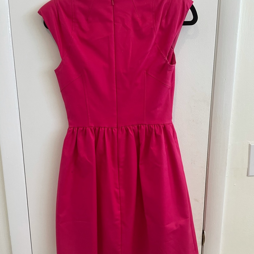 French Connection Hot Pink Dress size 4 (s)